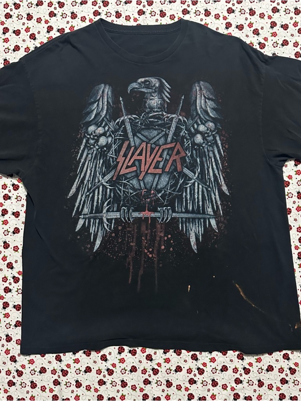 Vintage Slayer Ammunition Eagle T-Shirt -Fits XL Men- Metal Band Tee